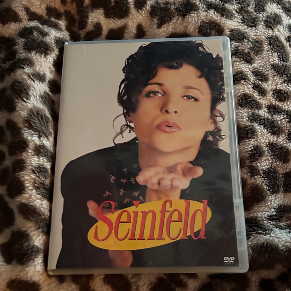 Giorgio Armani Seinfeld DVD Case with Yellow and Red Logo